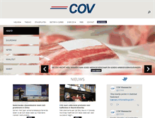 Tablet Screenshot of cov.nl